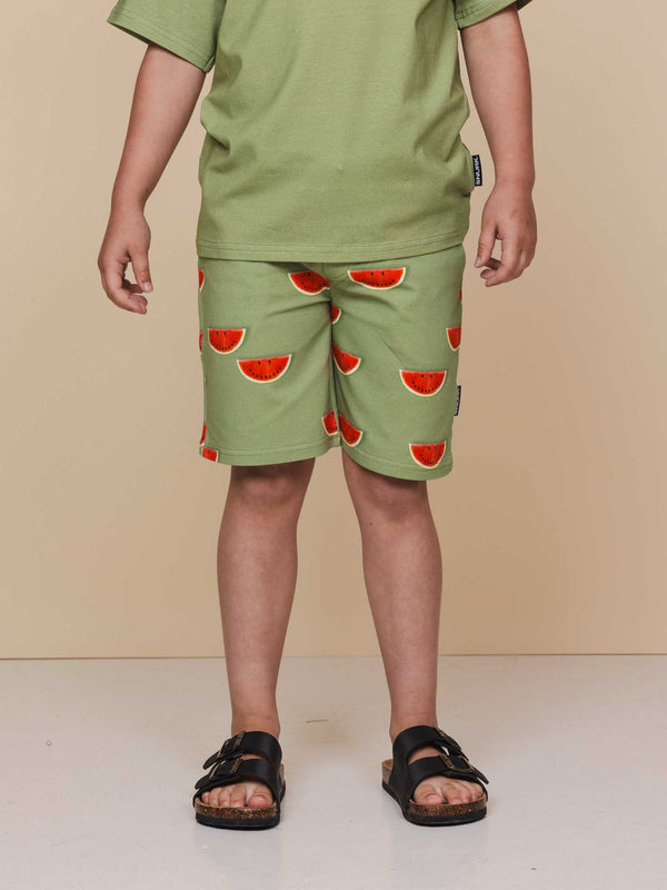 snurk Watermelon Shorts Kids