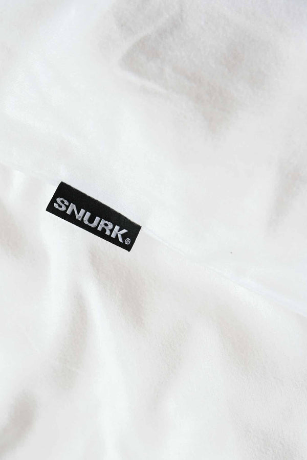 Snurk White Dekbedovertrek Flanel