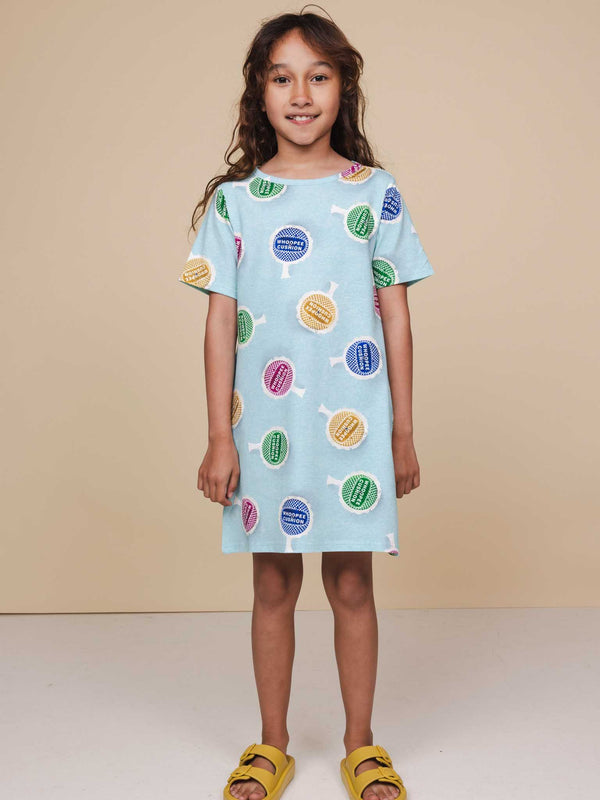 snurk Who Farted? T-shirt Dress Kids