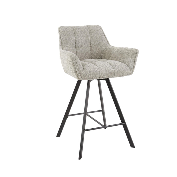 sohome Draaibare Barstoel Thandie Bouclé (zithoogte 69cm)