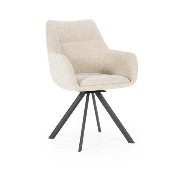 sohome Draaibare Eetkamerstoel Bliss Met armleuning