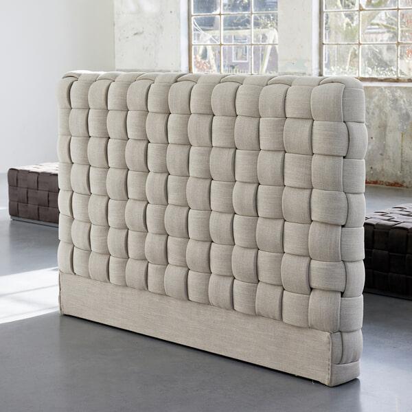 sohome Hoofdbord Room 48 195 x 137cm Linen kleur Fabulous Flax