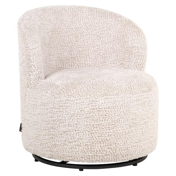 sohome Kids Draaifauteuil Jackie Lovely stof kleur Crème