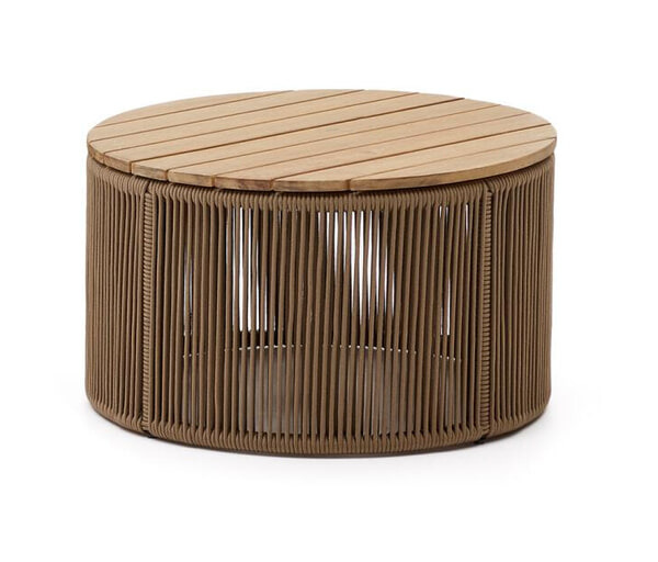 sohome Outdoor Salontafel Dandara Acaciahout en touw 60cm
