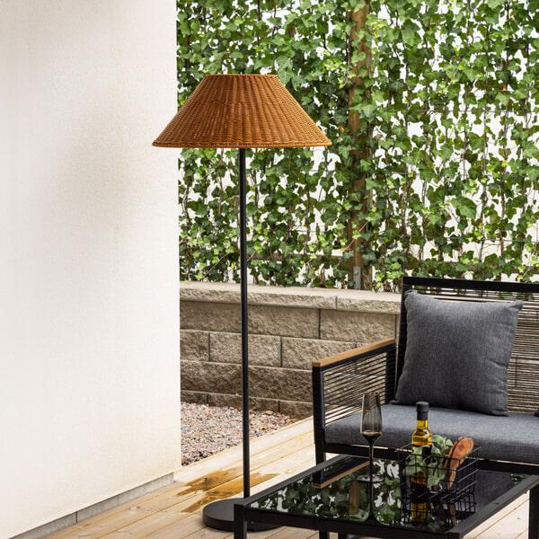 sohome Outdoor Solar Vloerlamp Tamella 150cm kleur Bruin
