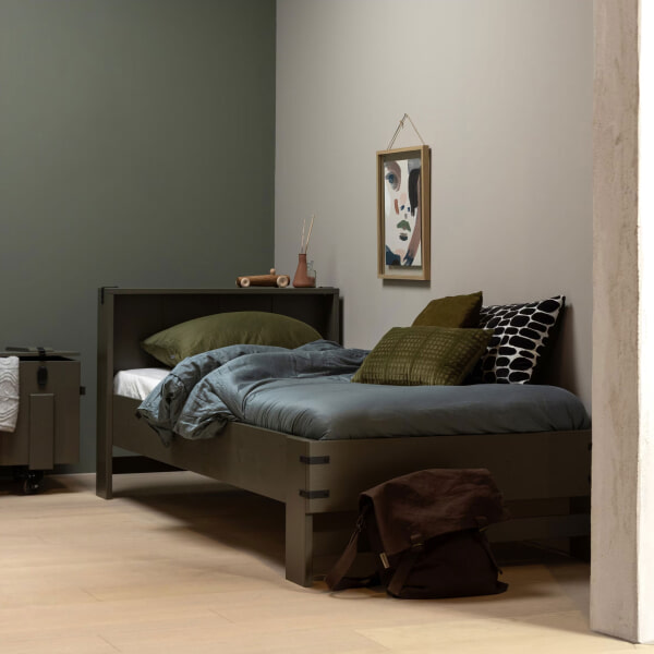 sohome Bed Bobby 90 x 200cm kleur Forest Green