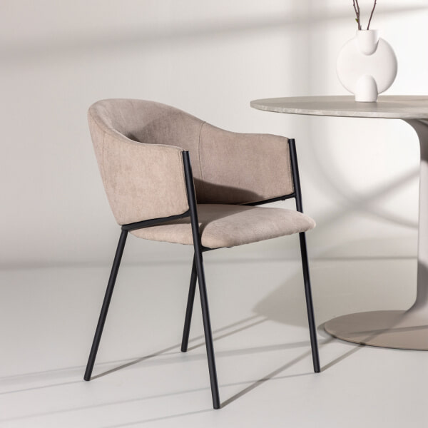 sohome Eetkamerstoel Chadley kleur Beige