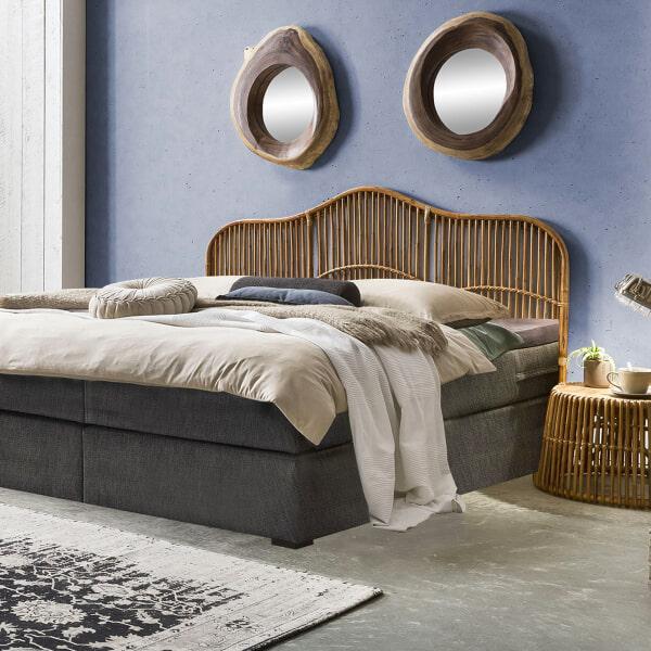 sohome Hoofdbord Crysti Rotan 200 x 120cm