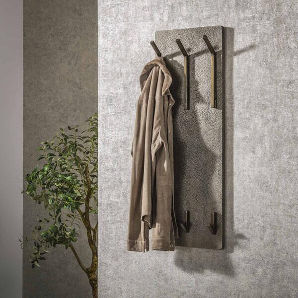 sohome Kapstok Dishon Antiek Brass Met 6 haken