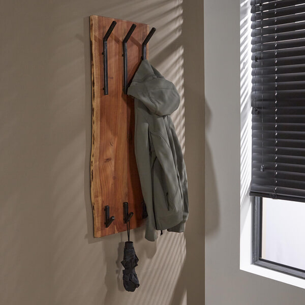 sohome Kapstok Melanie 35cm breed met 2 x 3 haken