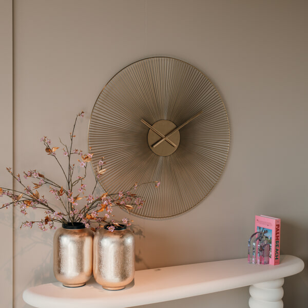 sohome Klok Audrey 90cm kleur Goud