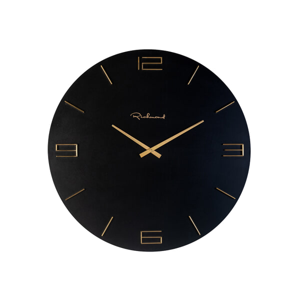 sohome Klok Byram 60cm kleur Zwart/Brass