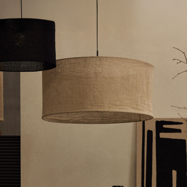 sohome Lampenkap Mariela 80cm kleur Beige