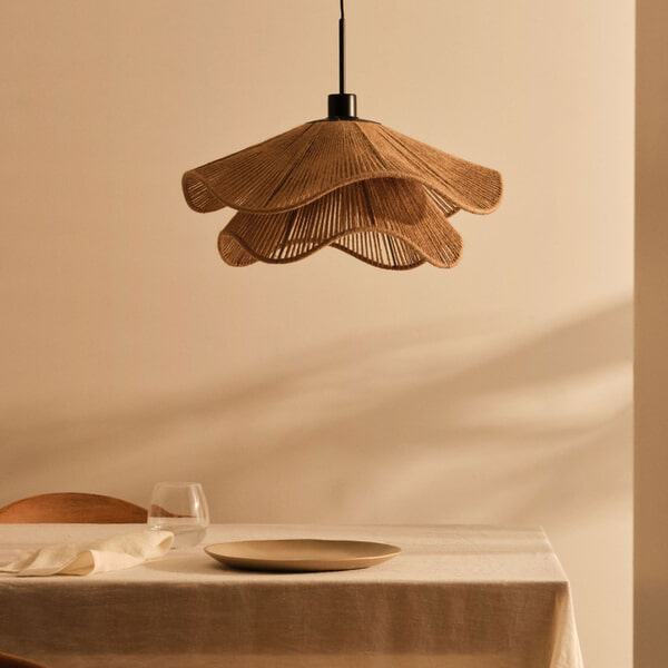 sohome Lampenkap Pontos Dubbel Jute 50cm