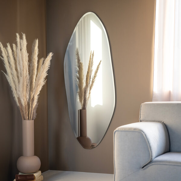 sohome Organische Spiegel Gem randloos 150 x 60cm