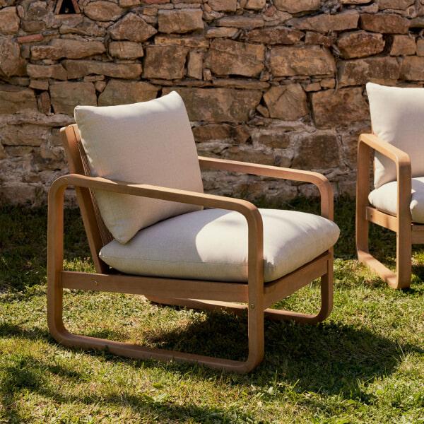 sohome Outdoor Fauteuil Sacaleta Eucalyptushout