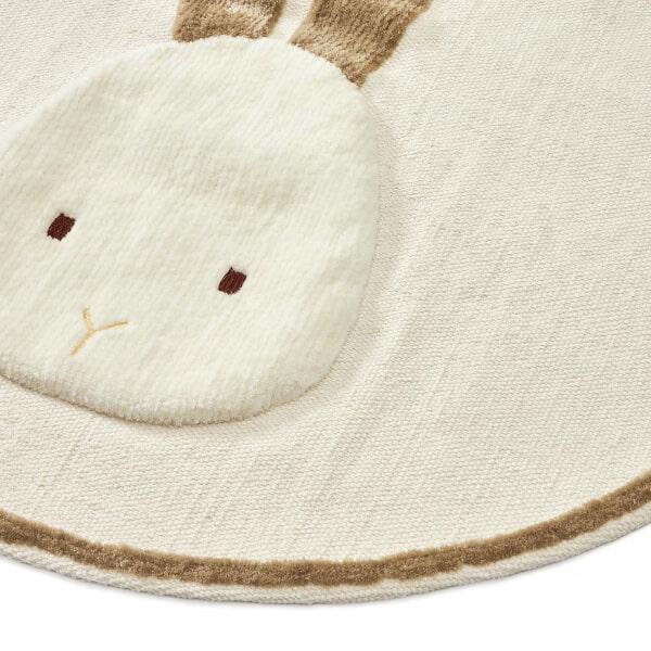 sohome Rond Vloerkleed Yanil Konijn 100cm