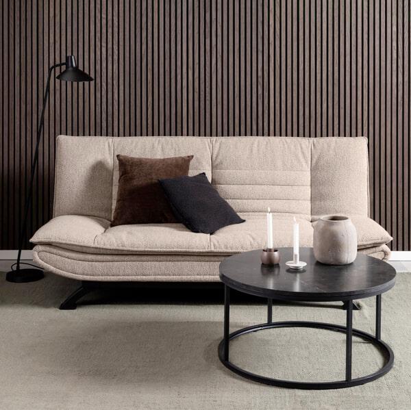 sohome Slaapbank Oliver Bouclé kleur Beige