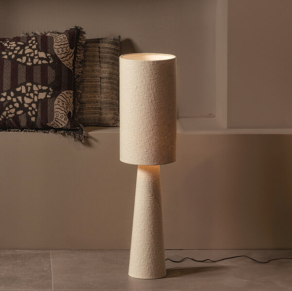 sohome Tafellamp / Vloerlamp Loft Bouclé 90cm