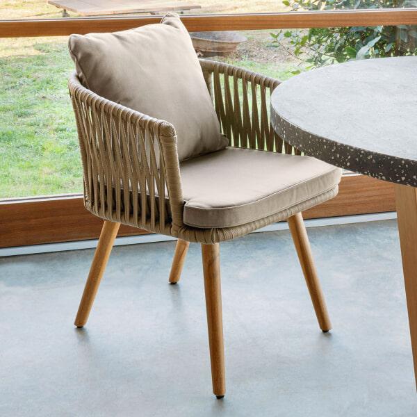 sohome Tuin / Eetkamerstoel Hemilce kleur Beige