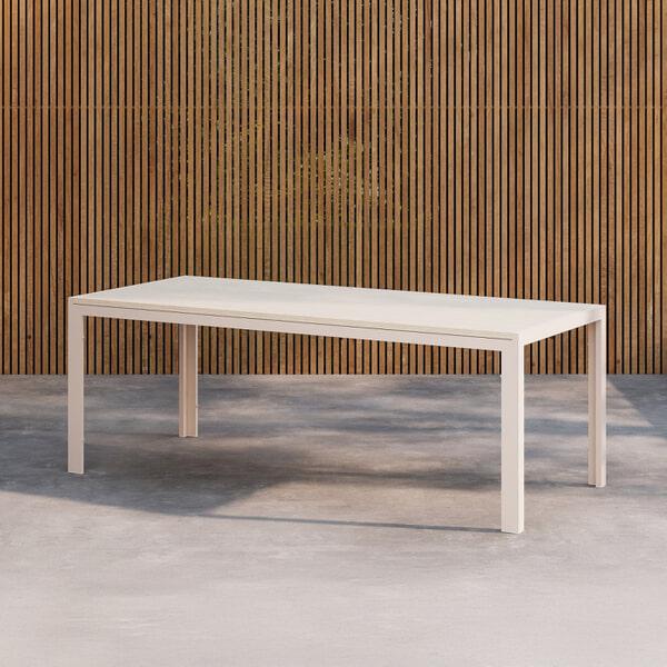sohome Tuintafel Erikka 205 x 90cm kleur Beige
