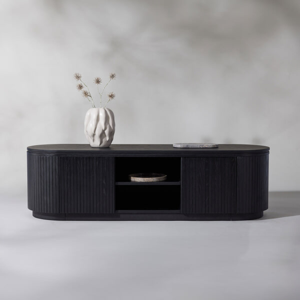 sohome TV-meubel Elouise 160cm kleur Zwart