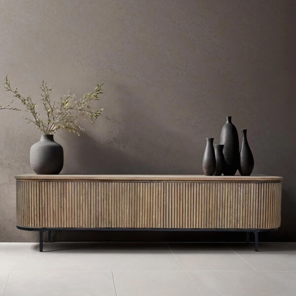 sohome TV-meubel Lausanne Teakhout 210cm