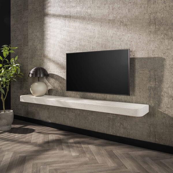 sohome Wandplank/TV-meubel Tocara Marmer Composiet 200cm