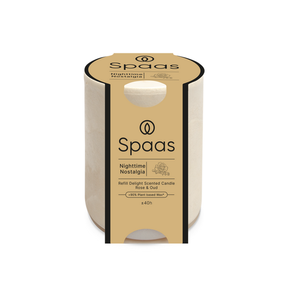 spaas Refill DelightGeurkaars 40u - Nighttime Nostalgia