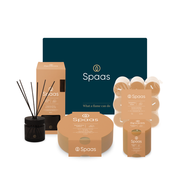 spaas Spaas Essential Cadeaupakket Geurkaarsen - Delightful Dawn