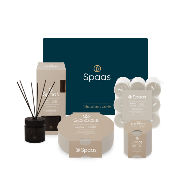 spaas Spaas Essential Cadeaupakket Geurkaarsen - Mindful Morning