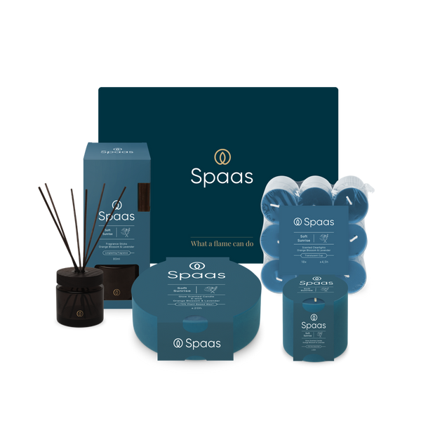 spaas Spaas Essential Cadeaupakket Geurkaarsen - Soft Sunrise