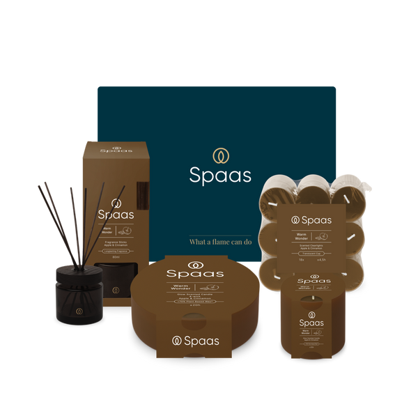 spaas Spaas Essential Cadeaupakket Geurkaarsen - Warm Wonder