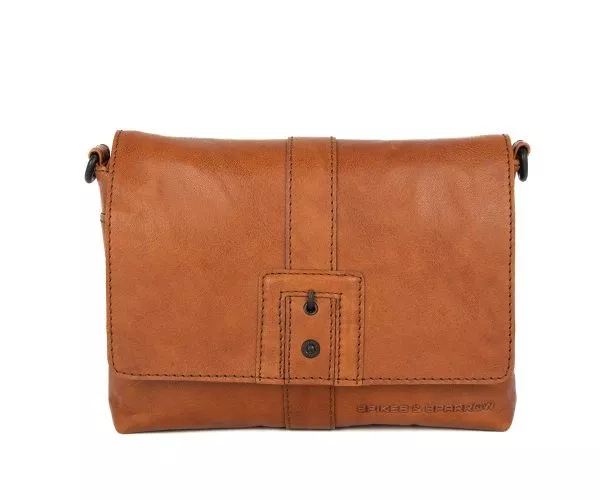 spikes & sparrow Spikes & Sparrow Leren Clutch – Minnie – Brandy Cognac spikes & sparrow Spikes & Sparrow Leren Clutch – Minnie – Brandy Cognac