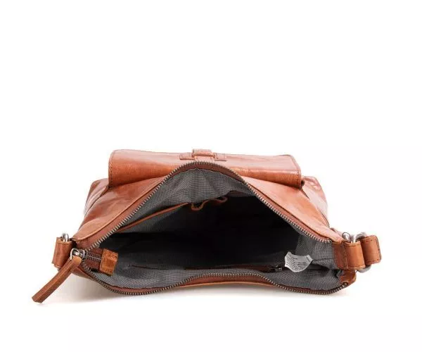 Spikes & Sparrow Spikes & Sparrow Leren Crossbodytas – Alabama – Zwart