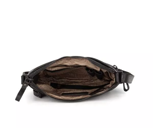 Spikes & Sparrow Spikes & Sparrow Leren Crossbodytas – Camreen – Zwart