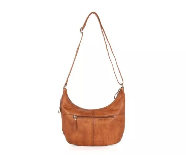 Spikes & Sparrow Spikes & Sparrow Leren Crossbodytas – Elena – Brandy Cognac