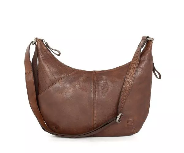 spikes & sparrow Spikes & Sparrow Leren Crossbodytas – Elena – Donkerbruin