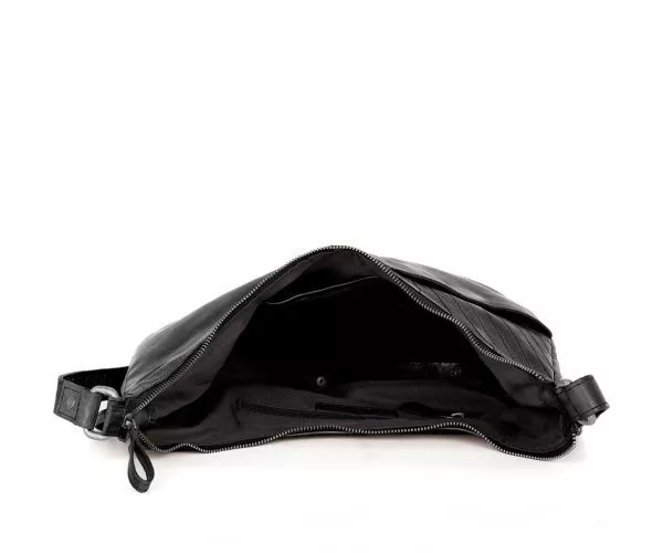 Spikes & Sparrow Spikes & Sparrow Leren Crossbodytas – Elena – Zwart