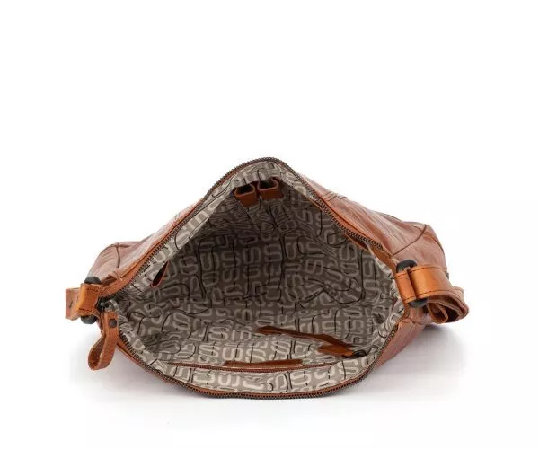 Spikes & Sparrow Spikes & Sparrow Leren Crossbodytas – Elizabeth – Brandy Cognac