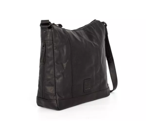 Spikes & Sparrow Spikes & Sparrow Leren Crossbodytas – Elizabeth – Zwart