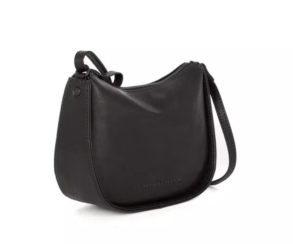 spikes & sparrow Spikes & Sparrow Leren Crossbodytas – Emilie – Zwart