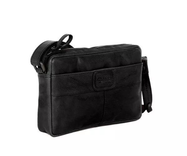 Spikes & Sparrow Spikes & Sparrow Leren Crossbodytas – Eva – Zwart