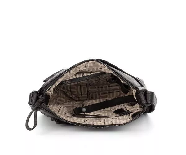 Spikes & Sparrow Spikes & Sparrow Leren Crossbodytas – Harper – Zwart