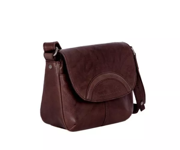 Spikes & Sparrow Spikes & Sparrow Leren Crossbodytas – Kimberlay – Donkerbruin