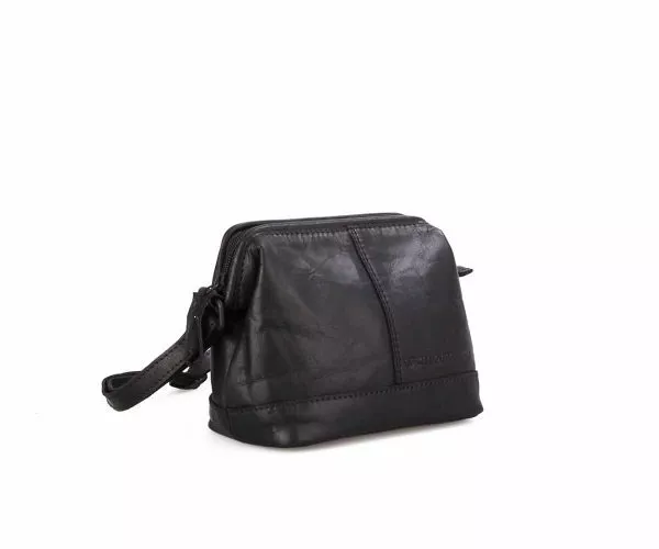 Spikes & Sparrow Spikes & Sparrow Leren Crossbodytas – Lasso – Brandy Cognac