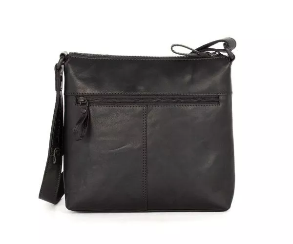 Spikes & Sparrow Spikes & Sparrow Leren Crossbodytas – Liz – Zwart