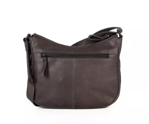 Spikes & Sparrow Spikes & Sparrow Leren Crossbodytas Mini – Marijn – Grijs