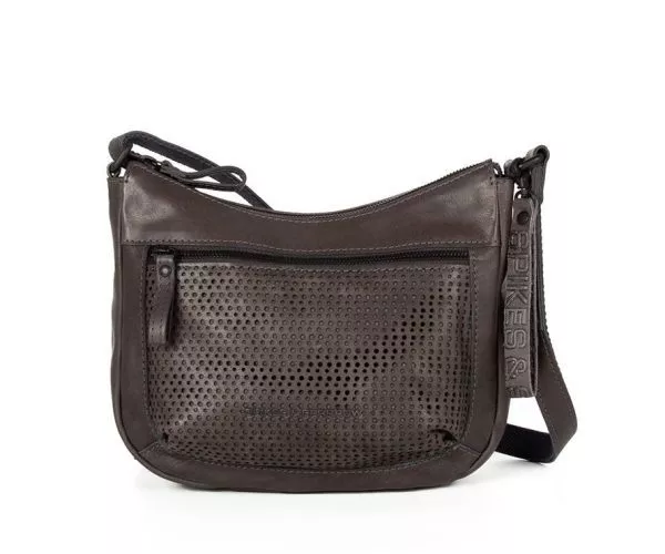 spikes & sparrow Spikes & Sparrow Leren Crossbodytas mini – Marijn – Grijs