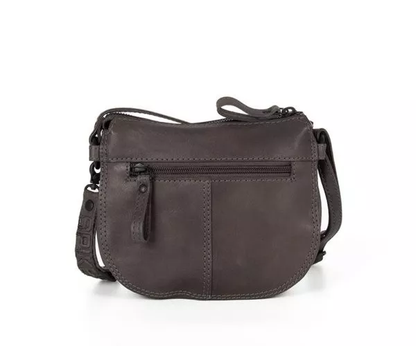 Spikes & Sparrow Spikes & Sparrow Leren Crossbodytas Mini – Marley – Grijs